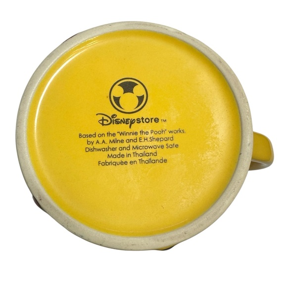 Disney Store Tigger Mug Winnie The Pooh Yellow Orange Cup - Picture 11 of 11